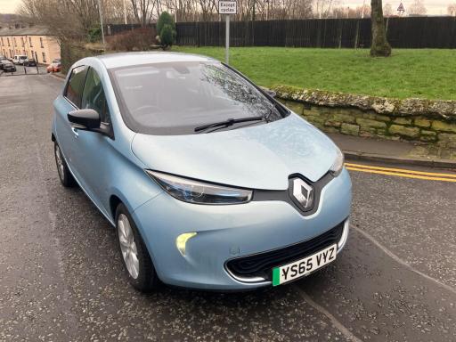 2015 ZOE 22KWH DYNAMIQUE NAV AUTO 5DR BATTERY LEASE PRICE 4,195 YEAR 2015 65... photo